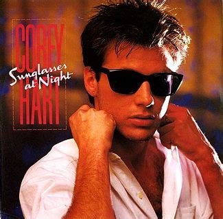 Jun 27, 2023 · Corey Hart’s iconic hit, “I Wear My Sunglasses at Night,” released in 1984, remains a cultural phenomenon that continues to captivate listeners worldwide. The song’s metaphorical exploration of individuality, perception, and societal masks resonates deeply with audiences. The lyrics symbolize defying convention and challenge societal norms. 